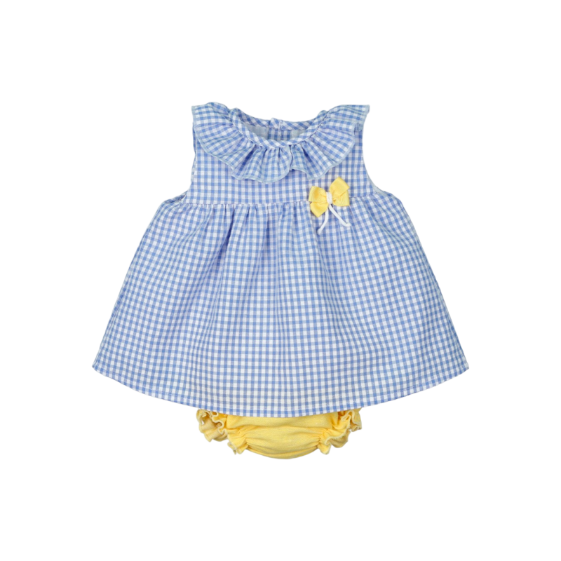 Kleid mit Culotte für Baby MAC ILUSION Color Stewardess