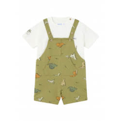 T-shirt et peto imprimé MAYORAL baby Color Jungle