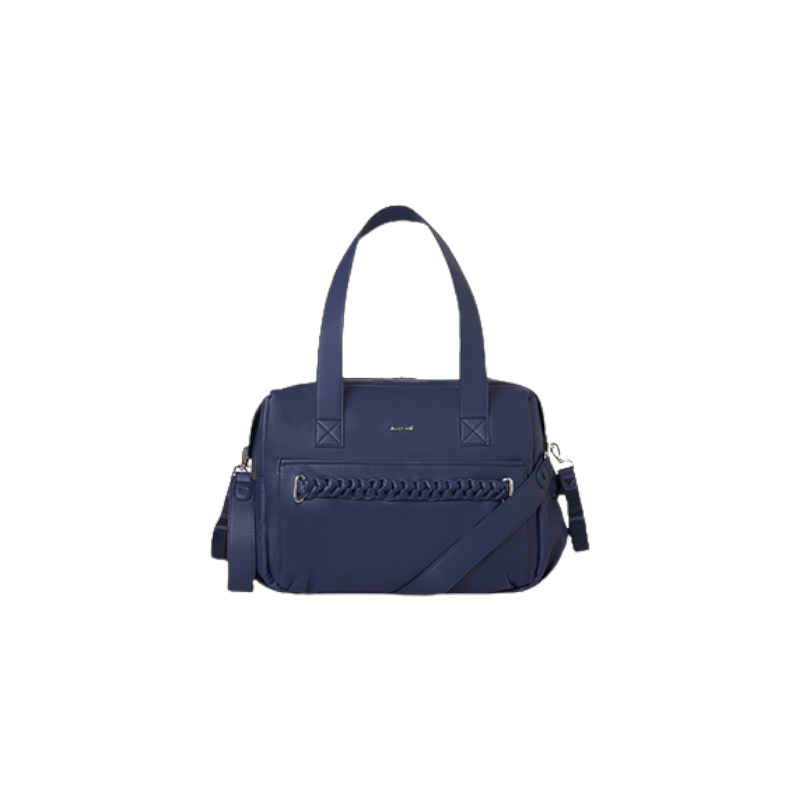 Saco de saco MAYORAL Tendência de maternidade Baby Color Navy