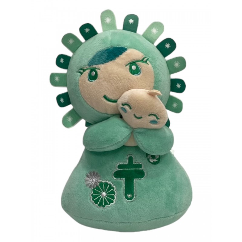 Peluche Pilarino colore menta