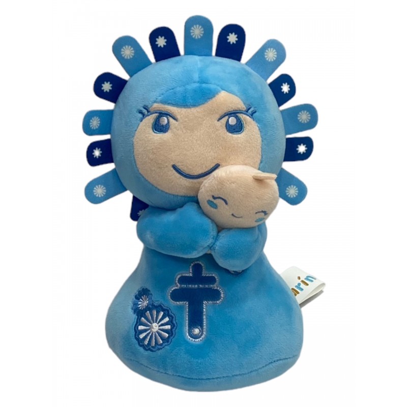 Peluche Pilarin Couleur bleue