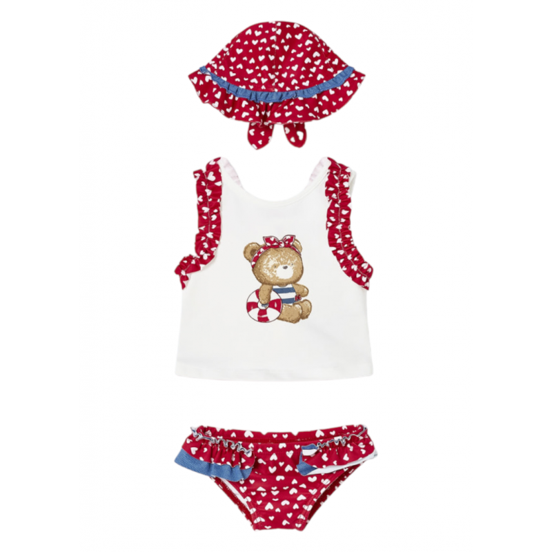 Set 3 pezzi bagno MAYORAL Bambino rosso