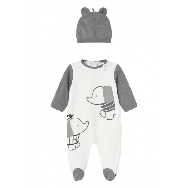 Pigiama con cappello MAYORAL per Baby Elephant