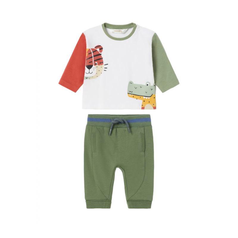 T-shirt et pantalon de chandail MAYORAL Bébé Blanc