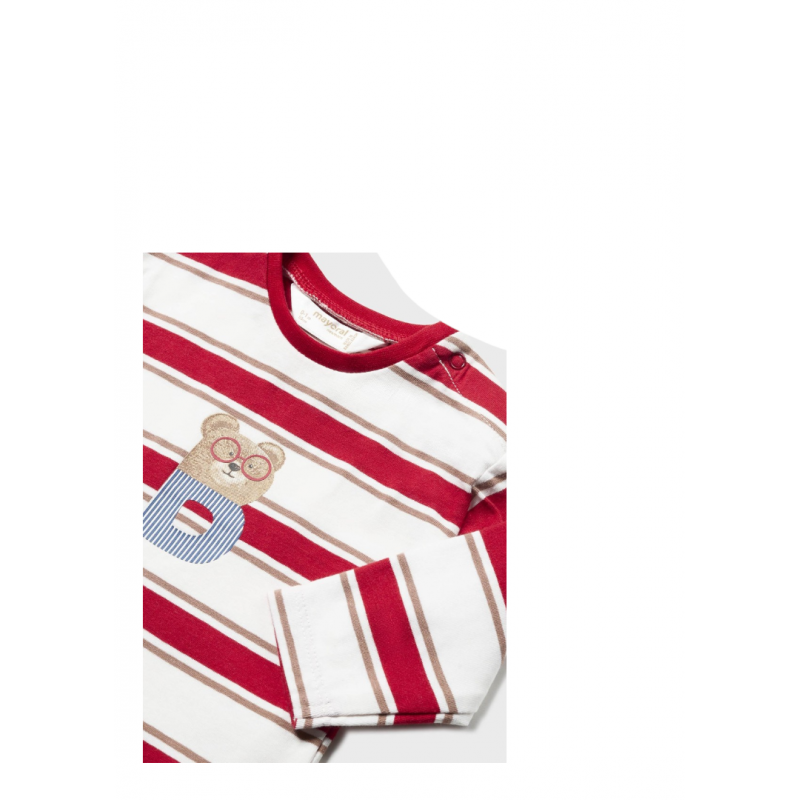 Set 2 camisetas de manga larga en algodón MAYORAL