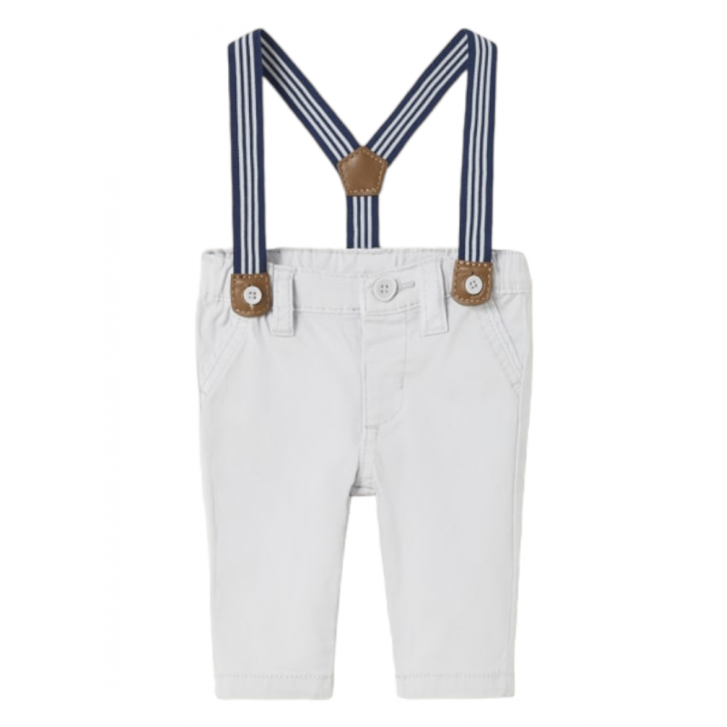 Conjunto bebé Polo y Pantalón con Tirantes Mayoral