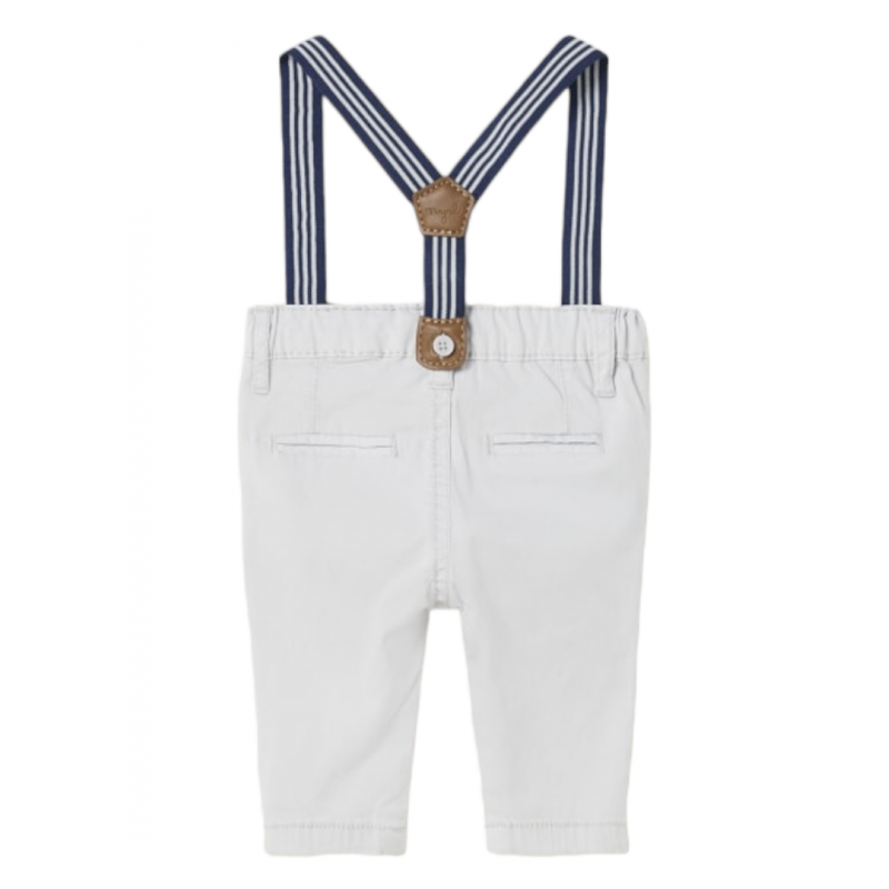 Conjunto bebé Polo y Pantalón con Tirantes Mayoral