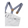 Conjunto bebé Polo y Pantalón con Tirantes Mayoral
