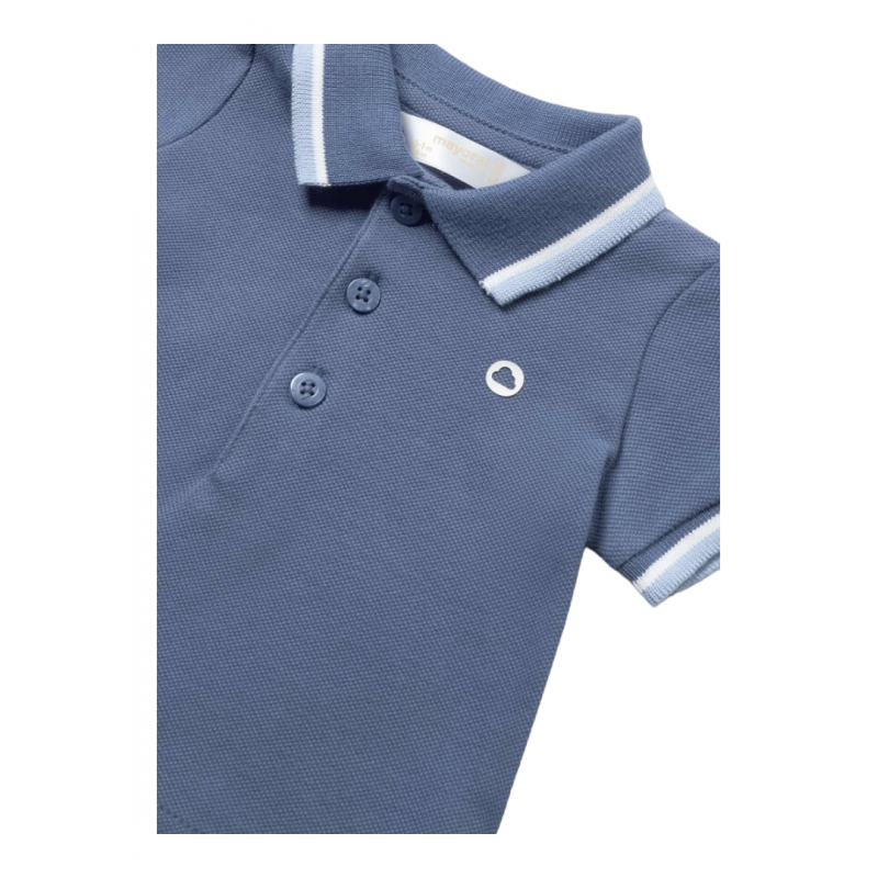 Conjunto bebé Polo y Pantalón con Tirantes Mayoral