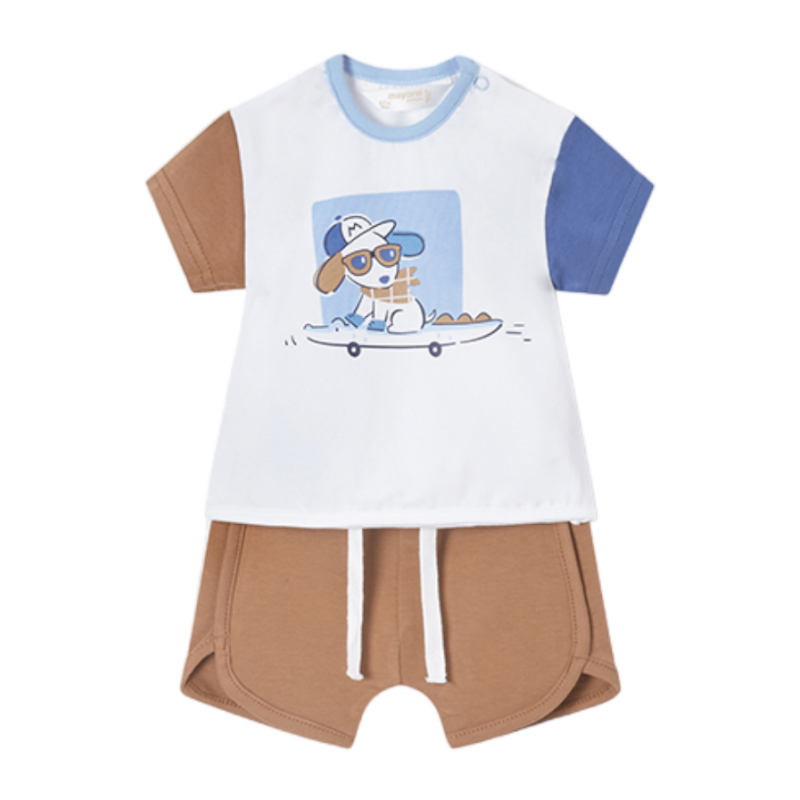 Conjunto 4 piezas punto recién nacido niño