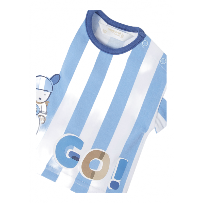 Conjunto 4 piezas punto recién nacido niño