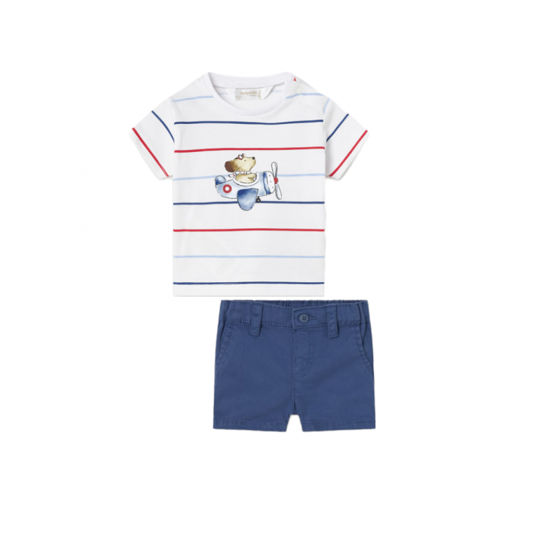 T-shirt e Bermuda MAYORAL Bambino rosso