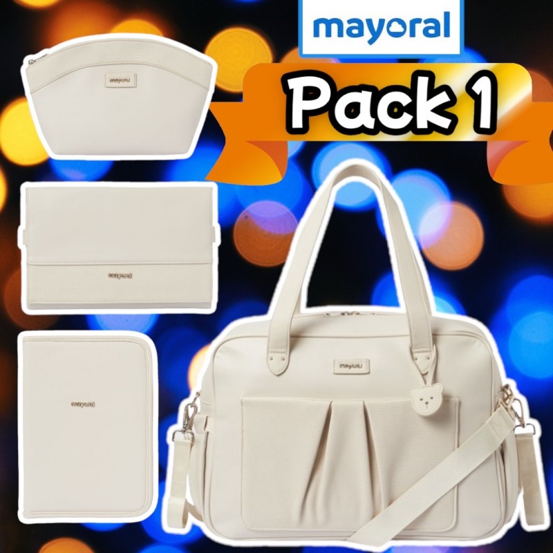 Le paquet 1 MAYORAL Sac à main et accessoires Couleur Crème