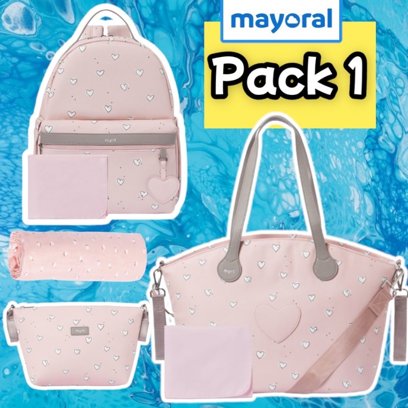 Packung 1 MAYORAL Tasche und Zubehör Farbe Herzen