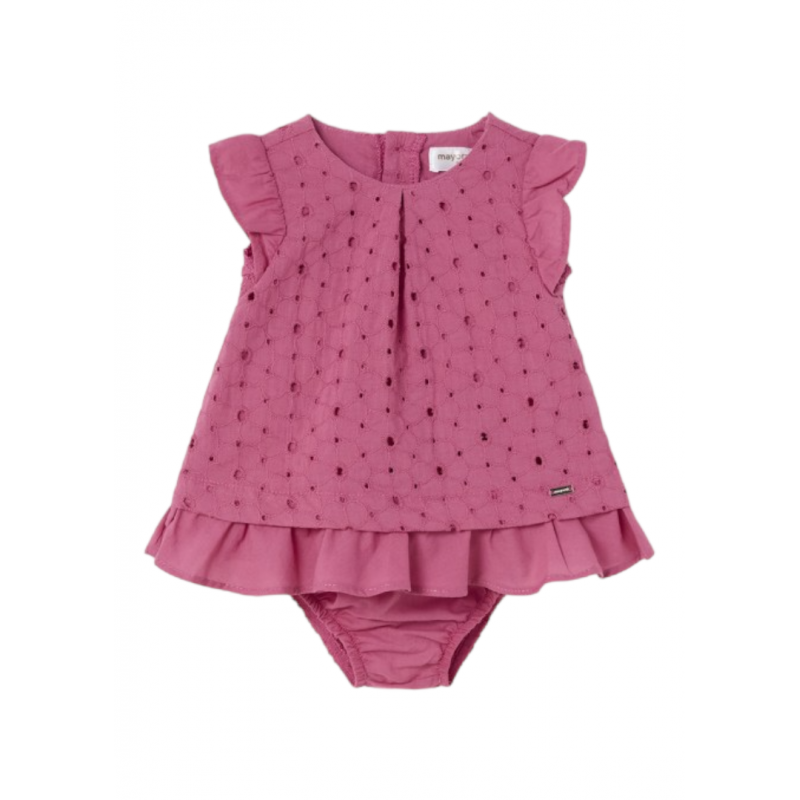 Kleid mit Löchern MAYORAL Baby Tulipan Farbe