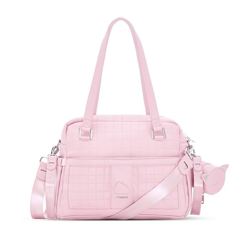 Sac pour panier rembourré + Portachupetes MAYORAL Couleur BLUSH