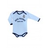 Pack 2 Bodys Real Madrid Manga Larga Color Blanco