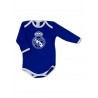 Pack 2 Bodys Real Madrid Manga Larga Color Azul