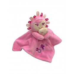 Dou Dou Pilarino con ricami rosa 2