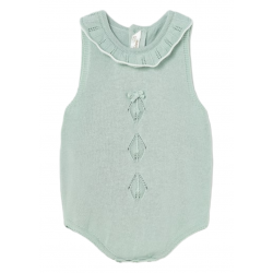 Body corto tricot de algodón MAYORAL para Bebé Color Misty