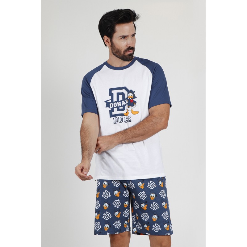 Pijama pato donald hombre hot sale