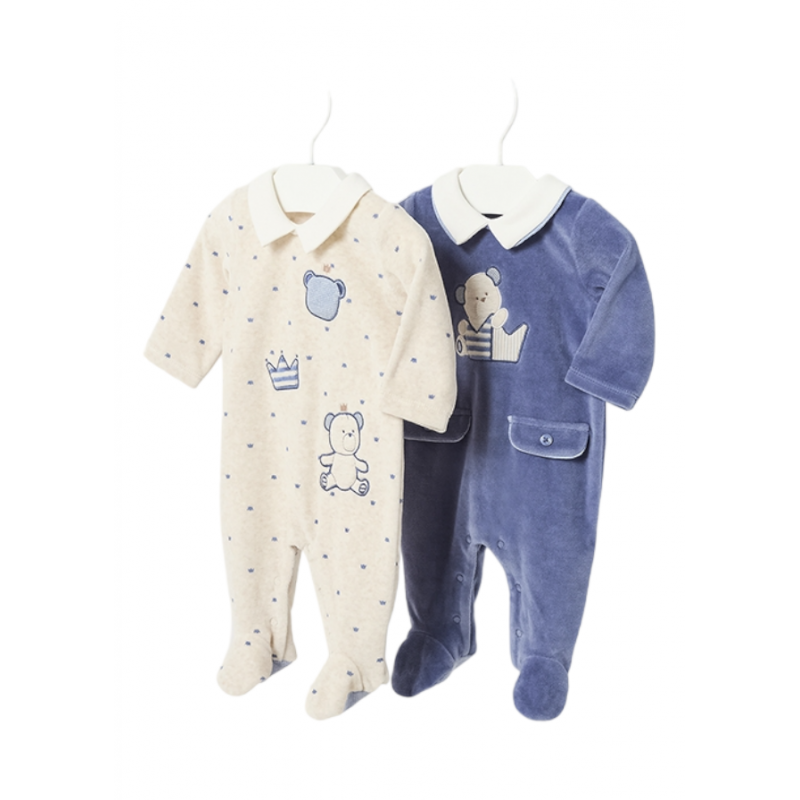 Set 2 Pigiama Bambino Pelliccia MAYORAL Colore invernale