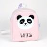 Mochila Guardería OSO PANDA personalizada Rosa