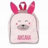 Mochila Zoo Conejito Rosa personalizada