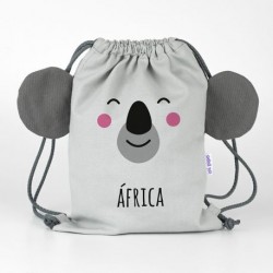 Petate Zoo Koala Gris personalizado