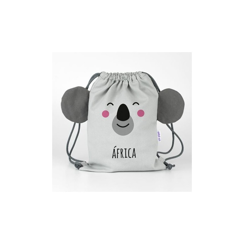 Petate Zoo Koala Gris personalizado