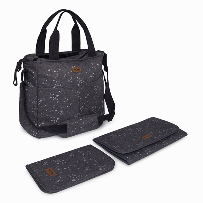 Bag Carcito + Changer + Support de document TUC TUC CONSTELLATION GRIS