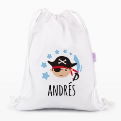 Personalisierte mittelgroße Piraten-Reisetasche aus... 2