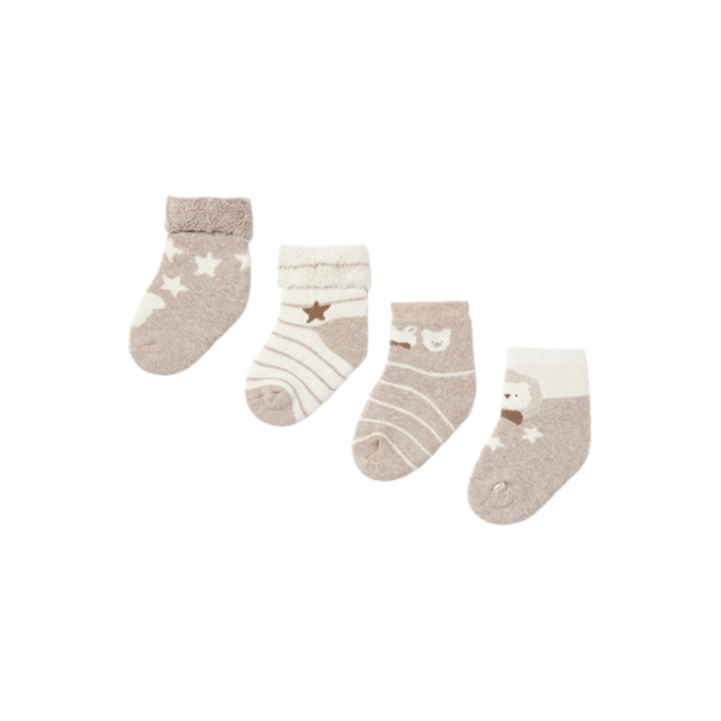 Set 4 Des chaussettes bébé MAYORAL Couleur Topo