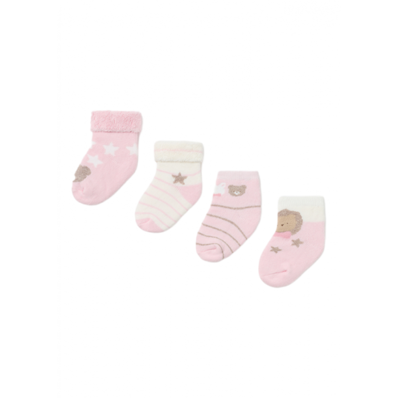 Set 4 Des chaussettes bébé MAYORAL Couleur rose