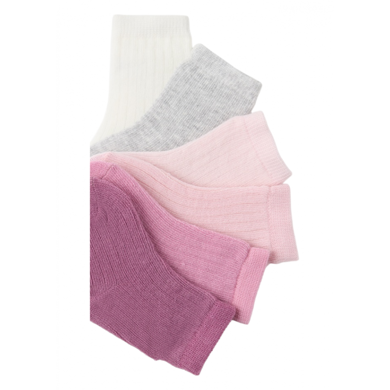 Ensemble 6 chaussettes bébé MAYORAL Couleur roses