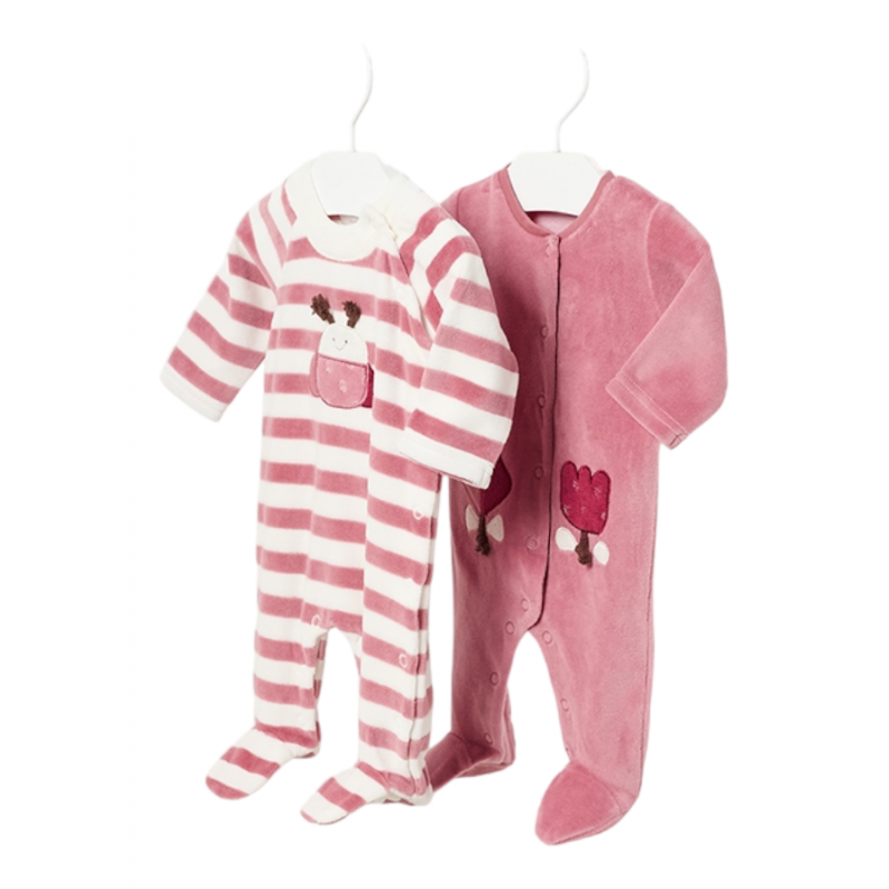 Set 2 Pigiami Pelliccia Bambino Bambina MAYORAL Colore Lollipop