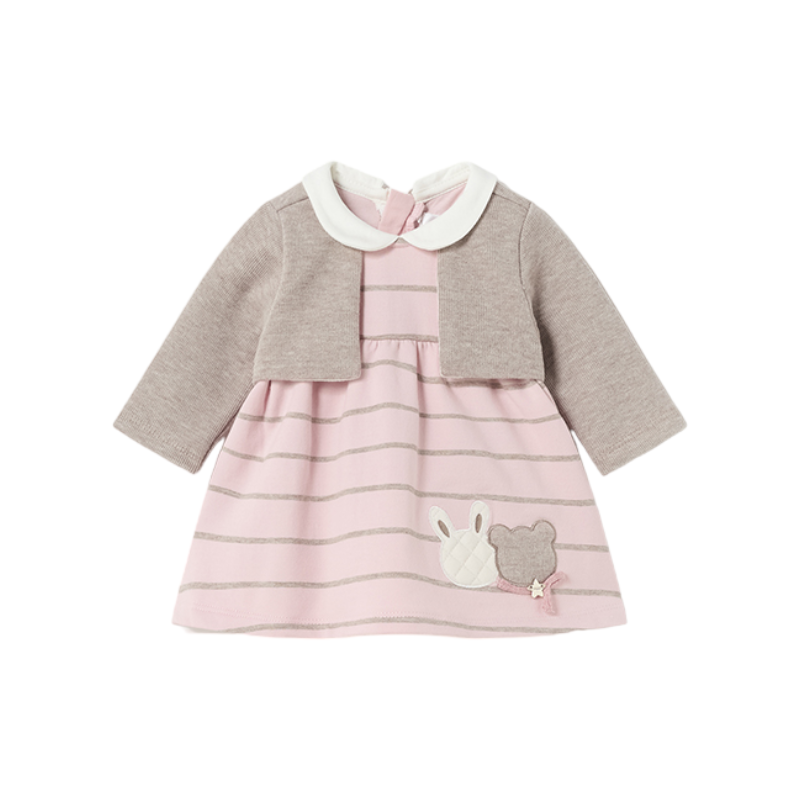 Vestito Rebecca Bambino Bambina MAYORAL Colore rosa