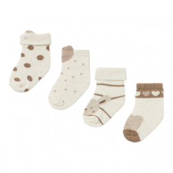 Set 4 Pares Calcetines Bebé MAYORAL Color Milk 2