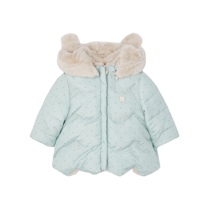 Reversible Haarjacke MAYORAL Baby Farbe See