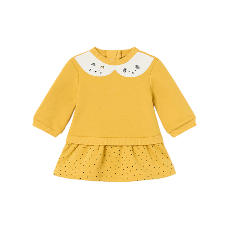 Dressed felpa Haar Baby MAYORAL Farbe Honig