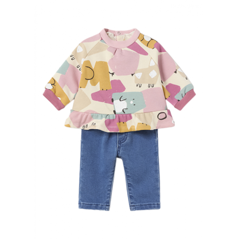 Set pantaloni bambino MAYORAL Colore Osso