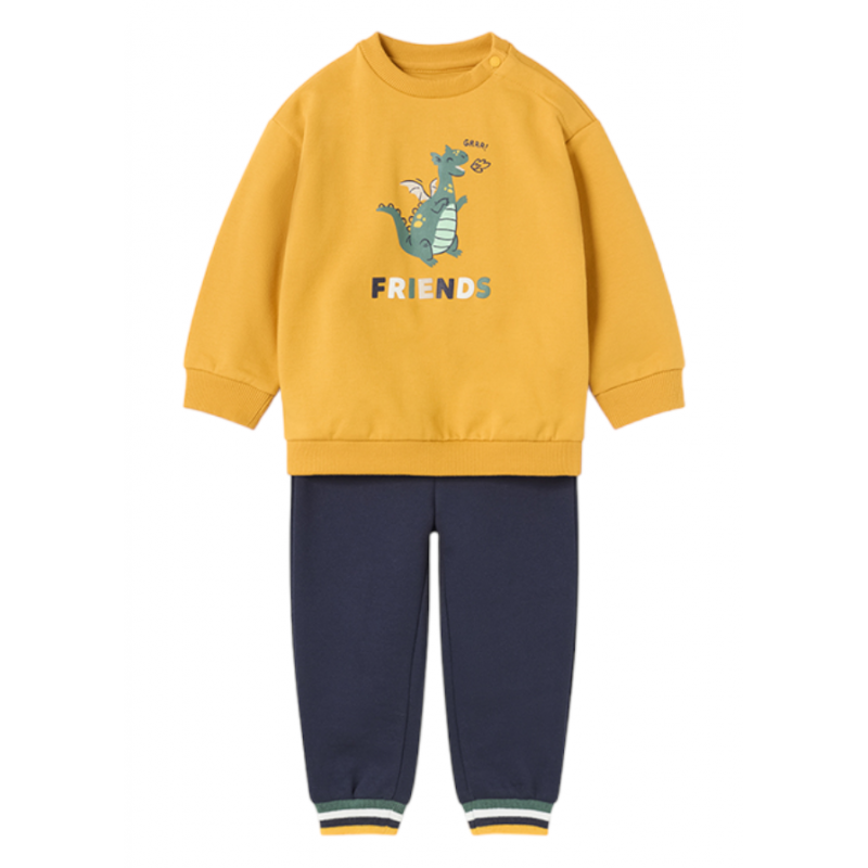 Giubbotto pullover pantaloni Bambino MAYORAL Colore miele