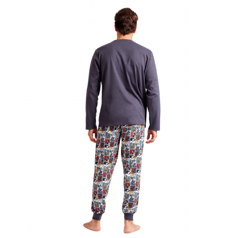 Pijama Hombre Invierno STAR WARS Marengo