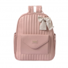 Mochila Carrito Bebé Acolchada MAYORAL Color Misty Pink