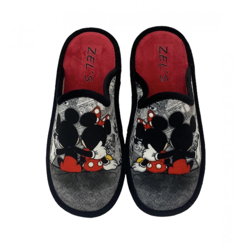 Zapatillas de Casa para mujer Mickey y Minnie