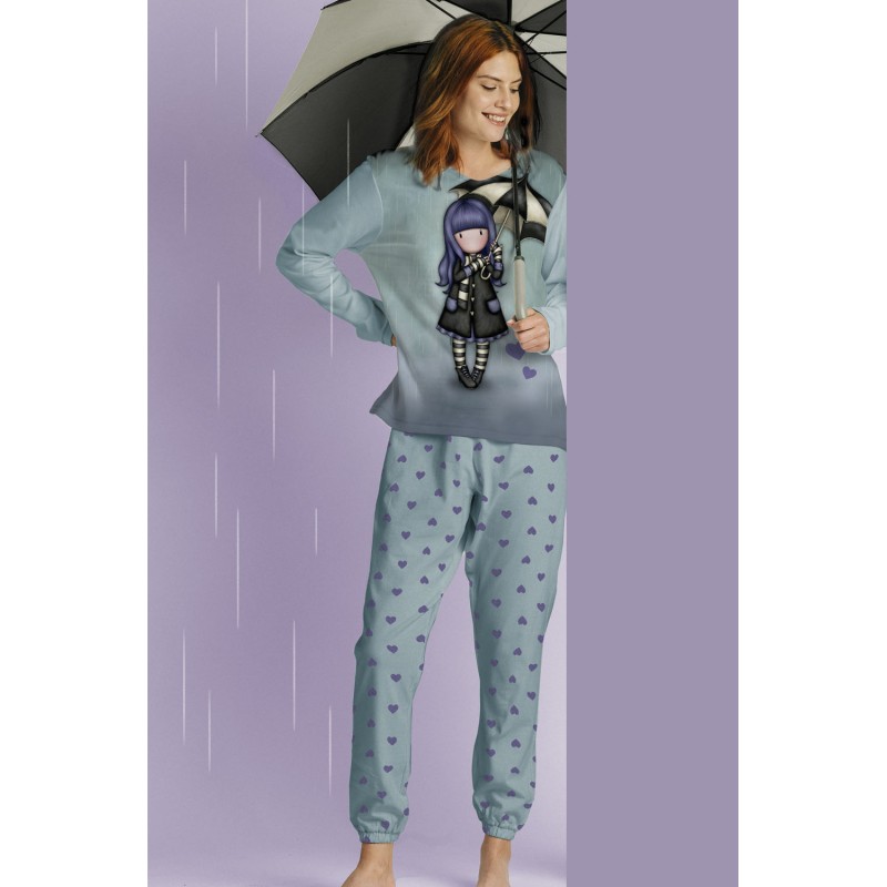 Damen Winterpyjama Gorjuss Umbrella