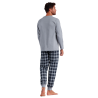 Pijama Hombre Invierno MICKEY MOUSE Gris