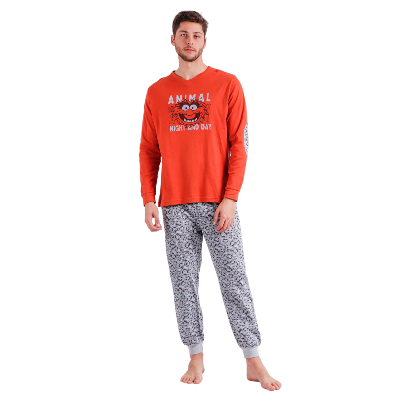 Pijama Hombre Invierno ANIMAL BANG Caldera