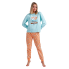 Pijama Mujer Invierno MR Wonderful Palomitas