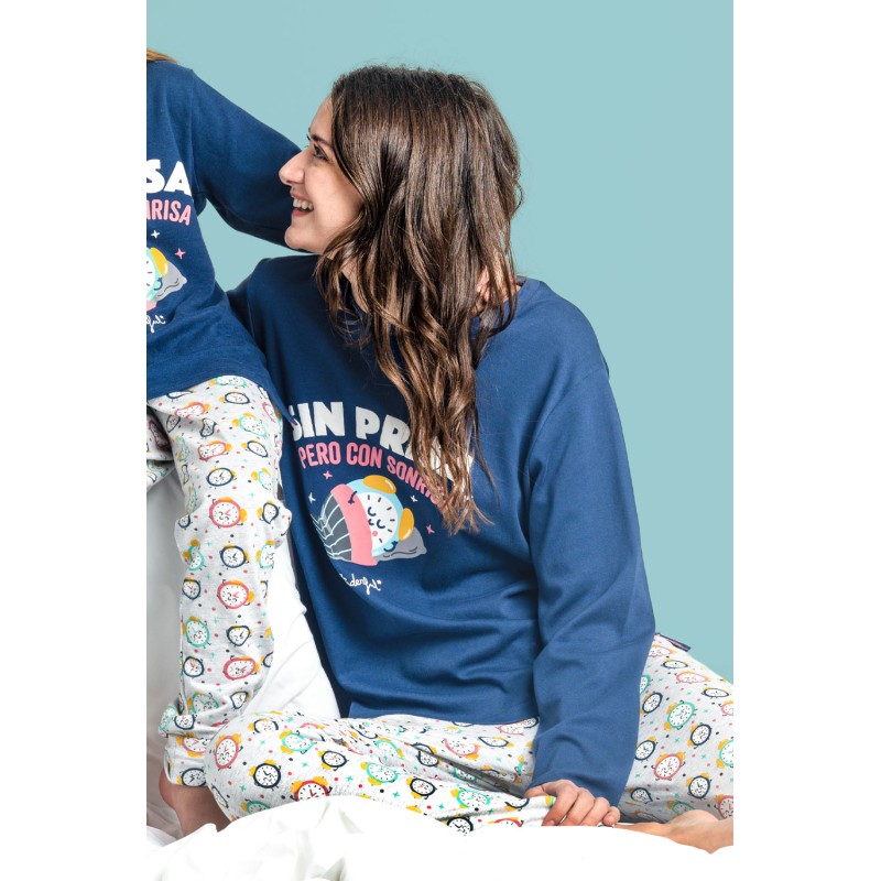 Pyjama femmes hiver MR WONDERFUL Sans Prisa